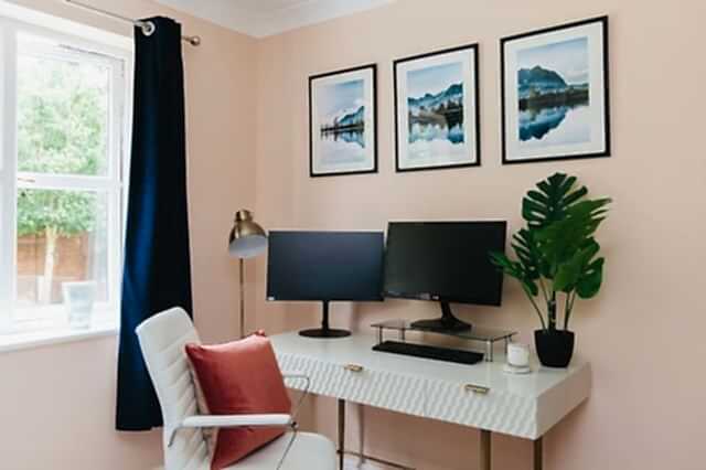 The best home office paint colours based on colour psychology