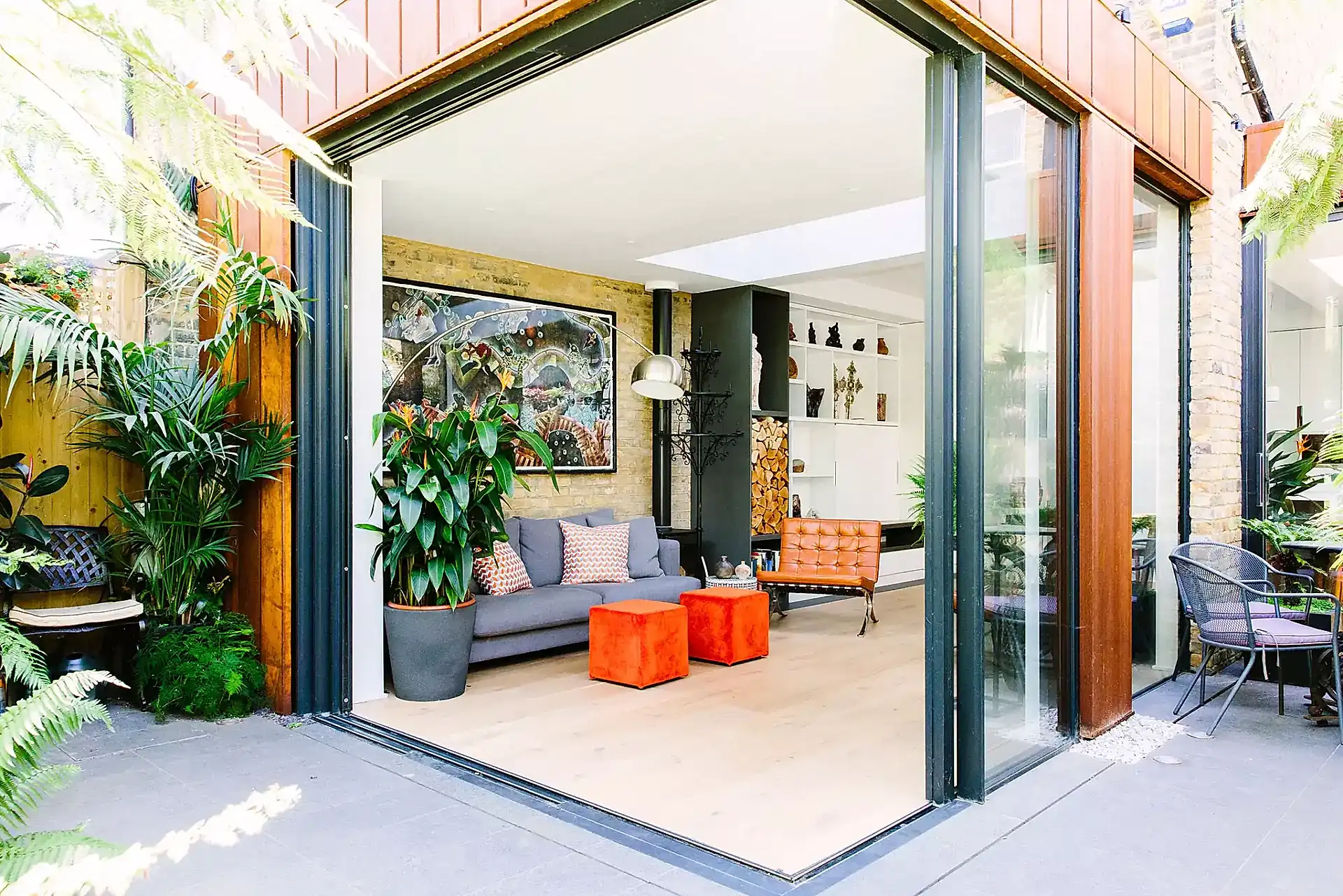 how to blend the indoors and outdoors