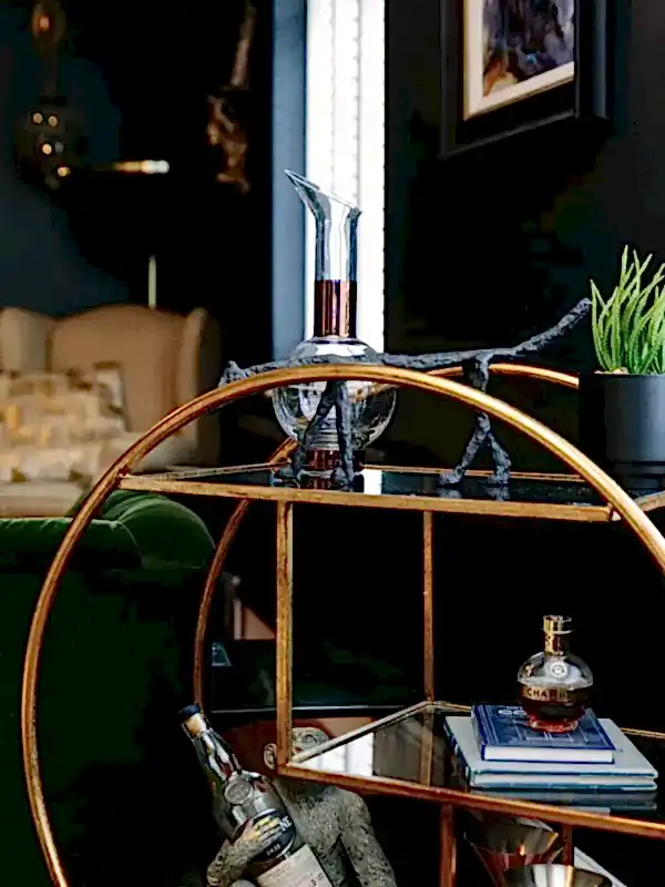 Industrial home mini bar