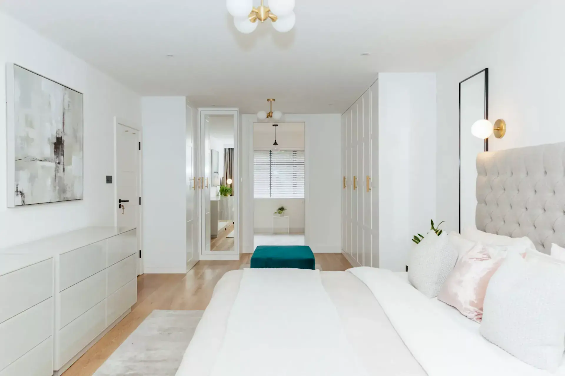 Modern bedroom layouts