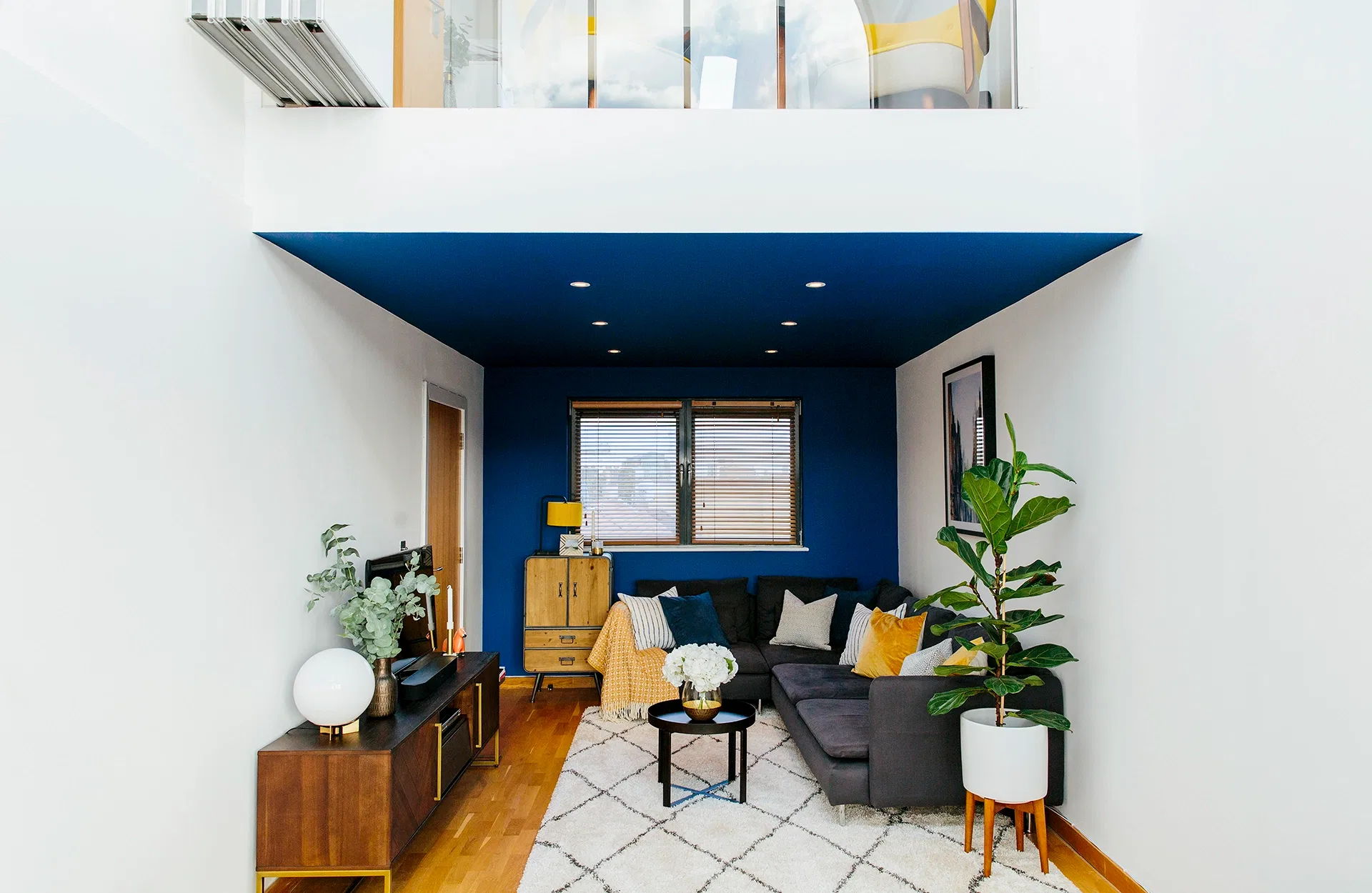 statment painted ceiling ideas
