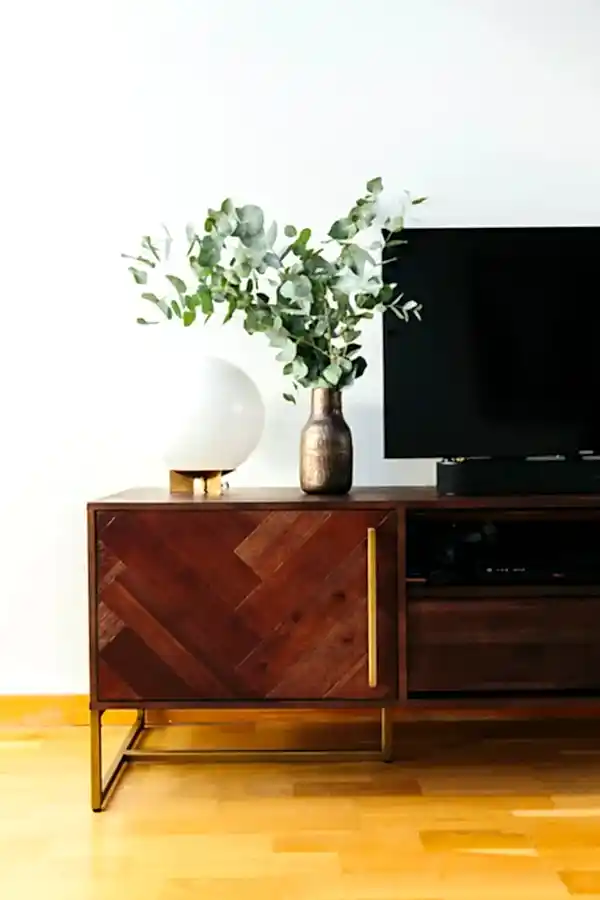 Dutchbone TV cabinet in modern living room