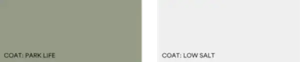 green and white dining room colour scheme