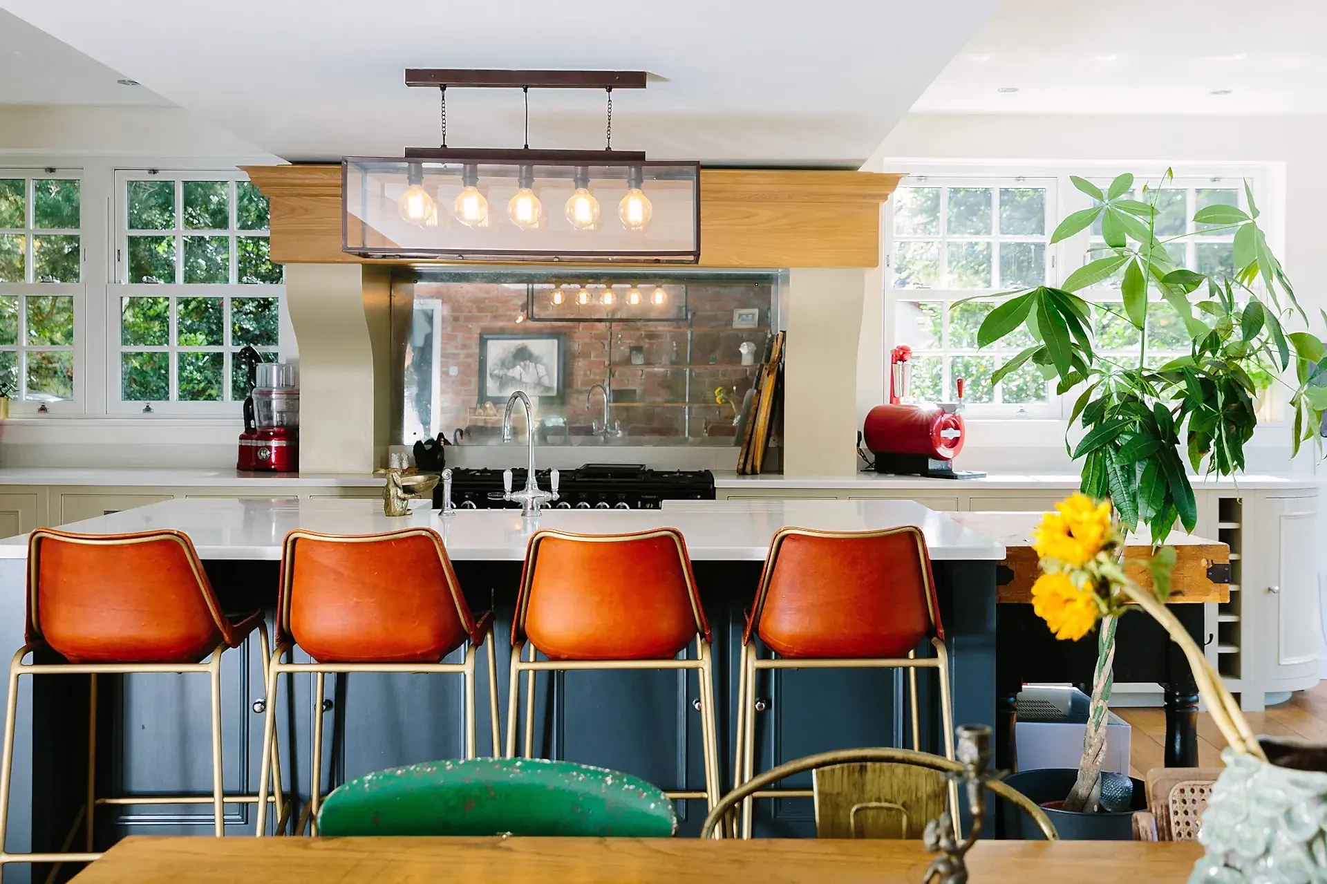 industrial kitchen colour scheme
