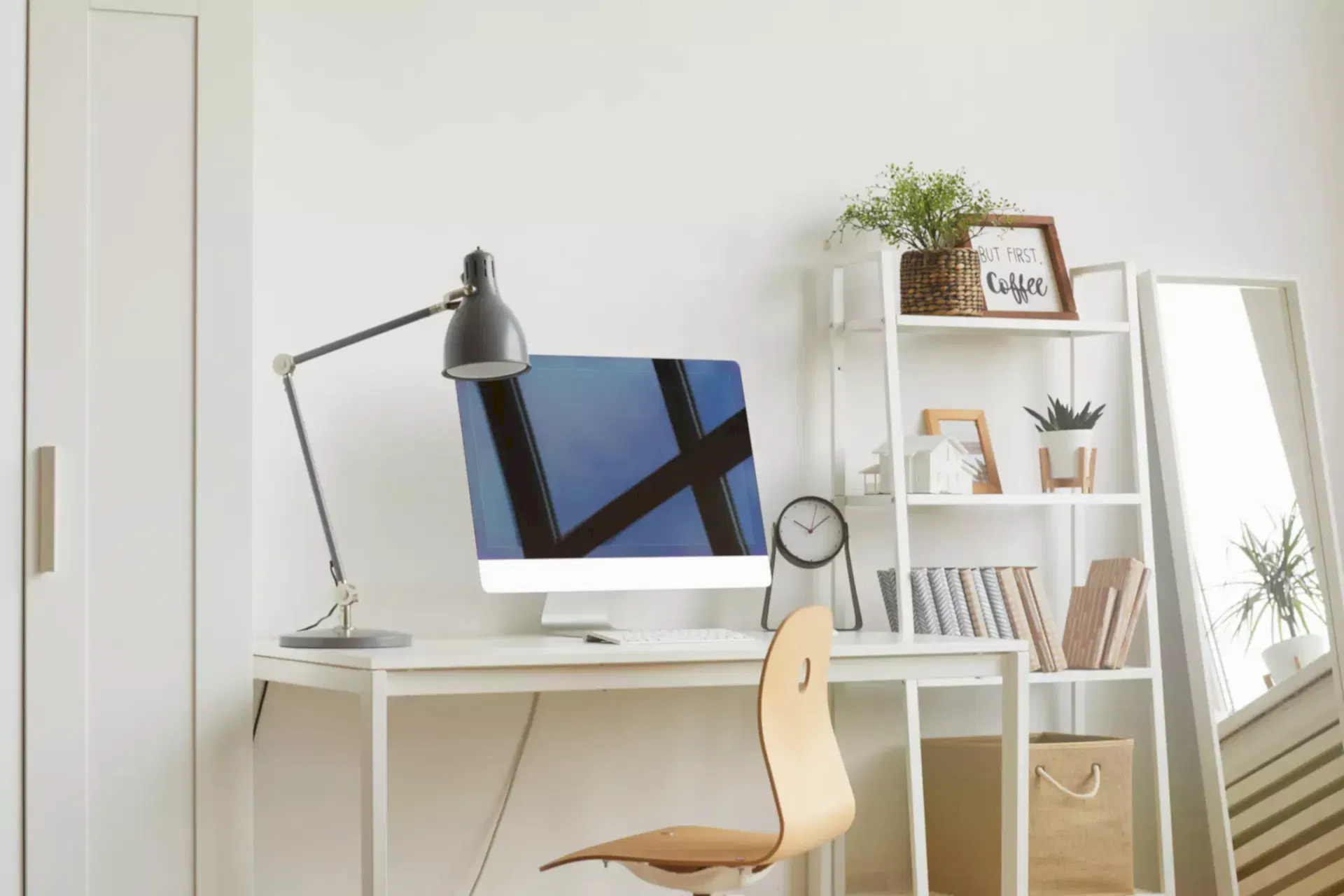 Scandinavian style home office