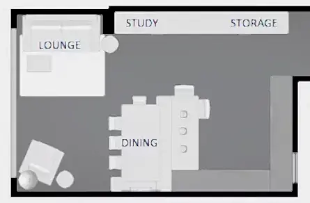 open plan home layout