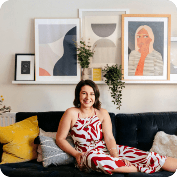 Designer house tour: Claire’s small flat that’s BIG on style