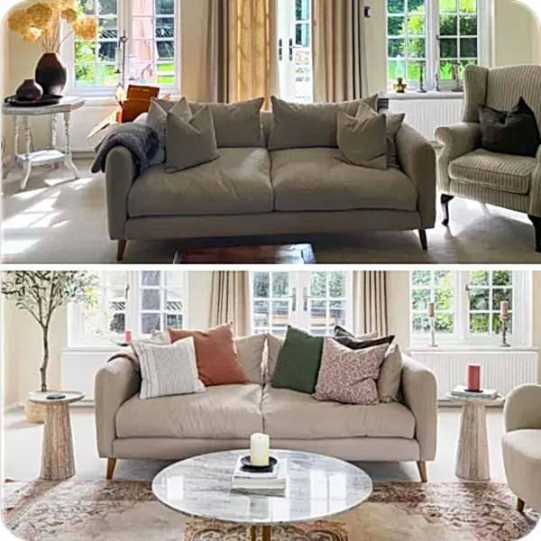 How to transform your space using existing furniture