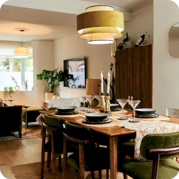 A Victorian home makeover with earthy, mid-century charm