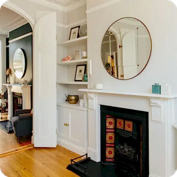 7 ways to style fireplace alcoves